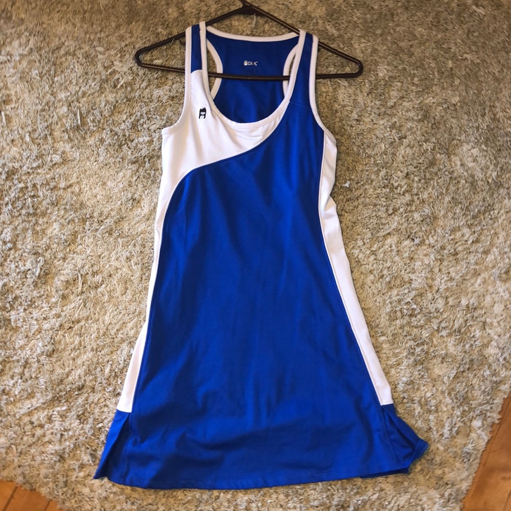 Royal blue tennis dress
